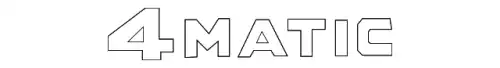 ЭМБЛЕМА '4 MATIC' 217 817 16 00 MB