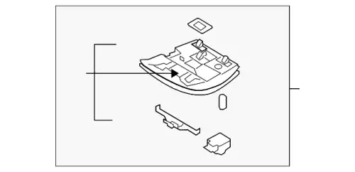 ROOF LAMP 39826642 VOLVO
