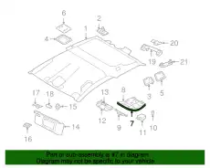 ROOF LAMP 39806294 VOLVO