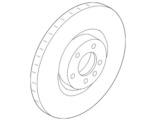 Тормозной диск PORSCHE 95B615302F