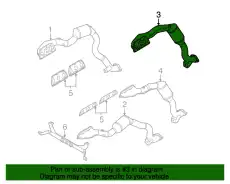 Коллектор выпускной VAG 07C253020KX