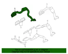 Коллектор выпускной VAG 07C253020JX