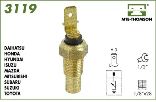 датчик температуры охлажд.жидкости Mits 3119 MTE-THOMSON