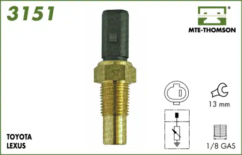 датчик температуры охлажд.жидкости Toyo 3151 MTE-THOMSON