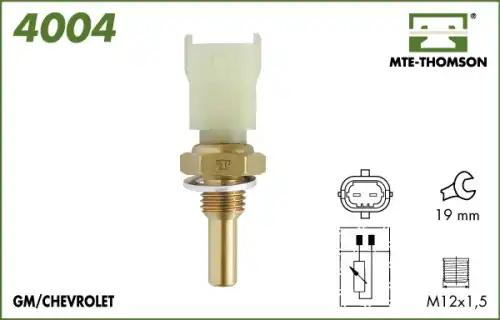 датчик температуры охлажд.жидкости Opel 4004 MTE-THOMSON