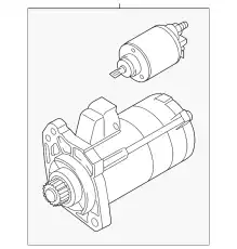 Стартер VAG 059911021MX