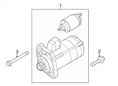 Стартер VAG 059911021MX