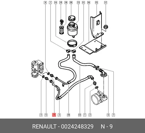 RENAULT 0024248329