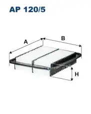 Фильтр воздушный FILTRON AP 120