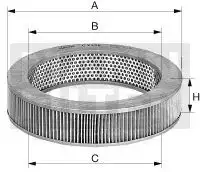Фильтр воздушный MANN-FILTER C 2846/2