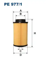 Топливный фильтр FILTRON PE 977 MAN