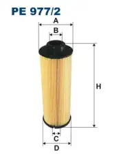 Топливный фильтр FILTRON PE 977 MAN