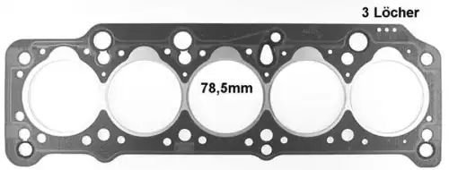 Прокладка ГБЦ GLASER H27895-20