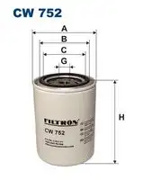 Фильтр масляный FILTRON CW 752