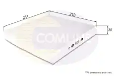 Салонный фильтр COMLINE EKF149 Hond