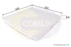 Салонный фильтр COMLINE EKF213