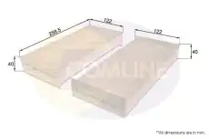 Салонный фильтр COMLINE EKF231