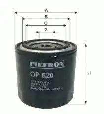 Фильтр масляный FILTRON OP 555