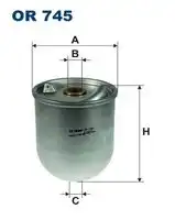 Фильтр масляный FILTRON OR 745