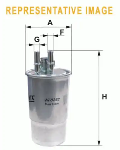 Топливный фильтр WF8252 WIX