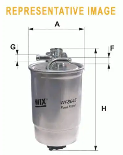 Топливный фильтр WF8304 WIX