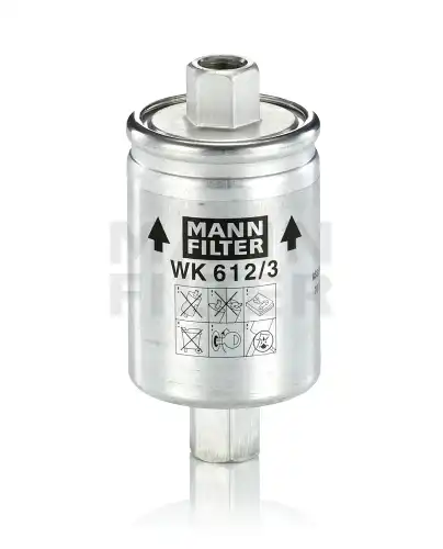 Топливный фильтр MANN-FILTER WK 612/3