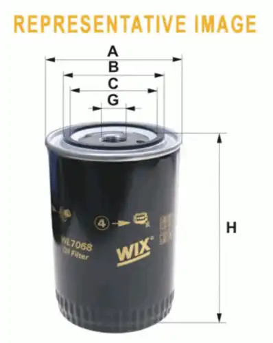 Масляный фильтр WL7216 WIX