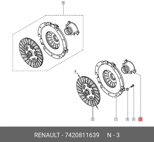 RENAULT 7420811639