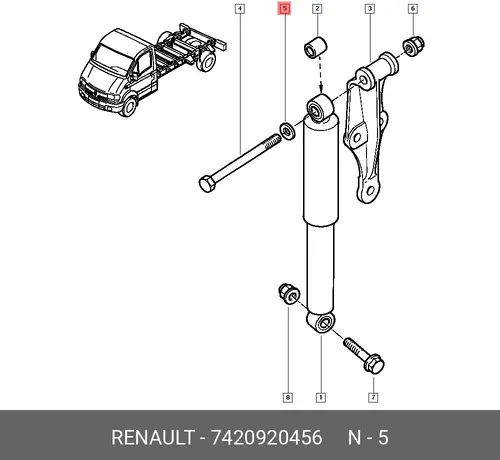  ШАЙБА 7420920456 RENAULT
