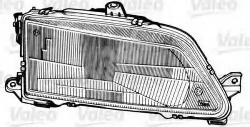 Стекло фары VALEO 086172