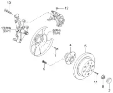 Тормозной диск HYUNDAI / KIA 0K2AA26251B