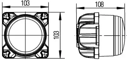 Фара HELLA 1G0 996 263-501