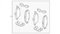 Тормозные колодки дисковые MB 008 420 03 20