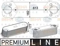 Интеркулер HELLA 8ML 376 750-501