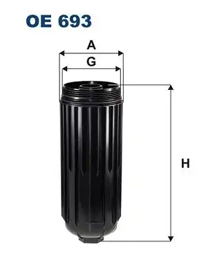 Фильтр масляный FILTRON OE 693