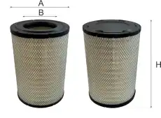 Фильтр воздушный GOODWILL AG 1034