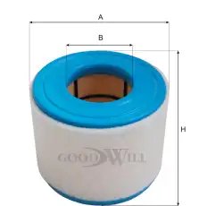 Фильтр воздушный GOODWILL AG 361