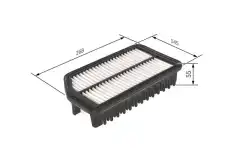 Фильтр воздушный BOSCH F 026 400 445
