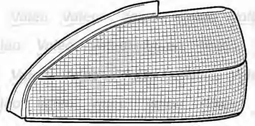 Фонарь габаритный VALEO 086629