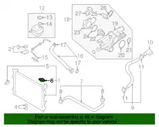 Крышка радиатора HYUNDAI / KIA 25330-4W100