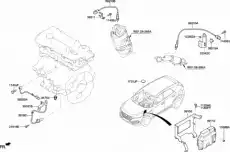 H SENSOR ASSY-OXYGEN 39210-2B470 HYUNDAI