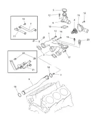 Датчик температуры 56027873 JEEP