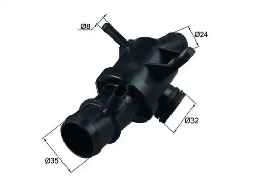 Термостат системы охлаждения MAHLE TM 40 92