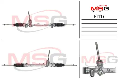 Рулевая рейка MSG FI 117