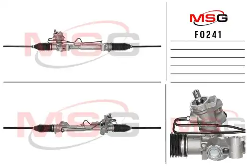 Рулевая рейка MSG FO 241