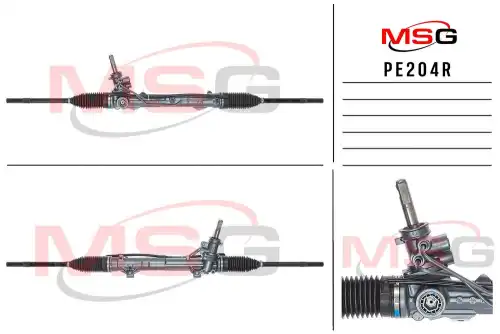 Рулевая рейка MSG PE204R