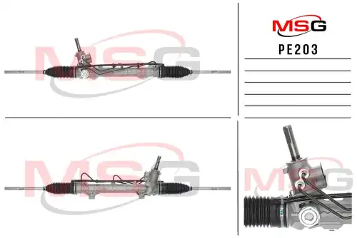 Рулевая рейка MSG PE 203