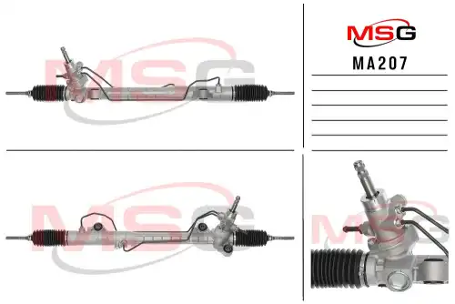Рулевая рейка MSG MA 207