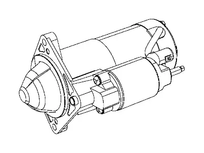 Стартер DODGE 68080459AA