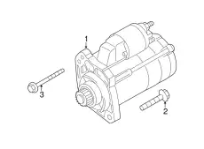 Стартер PORSCHE 079911021G